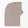 Pañuelo para la cabeza de estilo nuevo malasio transfronterizo para mujer, Algodón de seda de color liso, Turbante simple y versátil