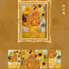 Pinturas Famosas Mundiais, Pinturas a Óleo, Porta-retratos, Ímãs de Geladeira, Ímãs de Madeira com Cola, Presentes Criativos Culturais, Artesanato Decorativo Retrô