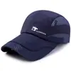 Gorra de béisbol suave de gasa TC con visera de pico de pato de secado rápido para protección solar y pesca, gorra deportiva para hombres y mujeres
