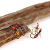 Nova Pena Colorida de Formiga Micro Isca Flutuante Seca Gancho Isca Pesca com Mosca Isca Atacado