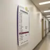 Señales indicadoras de edificios de oficinas, señales de número de piso, edificio de propiedad, hotel, hospital, sistema de señalización de propósito general interior y exterior