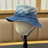 Nuevos Sombreros de Pescador de Mezclilla Lavada con Degradado para Primavera y Verano para Hombres y Mujeres, Sombreros de Senderismo de Ala Ancha para Protección Solar, Sombreros de Vaquero Occidental para Protección Solar