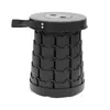 Taburete plegable para uso en exteriores, portátil para viajar, tren, pesca, hacer fila; taburete telescópico ajustable, asiento plegable popular