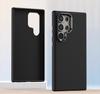 Amazon Adequado para Capa de Celular Samsung S24U Capa de Couro Supreme Moldura de Câmera de Hardware Couro Liso Anti-Queda Capa de Celular Samsung