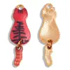 10 Joyería de Aleación con Estampado de Goteo de Aceite para Venta al por Mayor Accesorios Colgante de Gato Lindo Accesorios para Pulsera Llavero Colgante