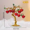 Todo va Bien Adornos de Esmalte de Árbol de Caqui Exquisitos Decoración de Sala de Estar Entrada Gabinete Regalos de Inauguración de Casa Artesanías