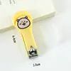 Cortauñas de Dibujos Animados con Expresiones Lindas, Tijeras para Uñas de Alto Valor, Cortauñas Plegable Portátil, Herramientas de Manicura y Cuidado de Uñas al por Mayor