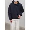 Sudadera con capucha de punto de estilo coreano, nicho, alta gama, para hombre, nueva primavera/otoño 2024, holgada, casual, moderna, marca, chaqueta con capucha, top