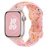 Adecuado para Apple Watch 10 S11 Hebilla Mariposa Correa de Silicona Perforada iWatch Ultra Pulsera Transpirable