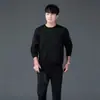 Conjunto Casual de Primavera, Estilo Coreano Moderno, Conjunto Oversized de Caimento Solto para Primavera e Outono, Terno Masculino Estiloso, Suporta Personalização com Letras e Bordados