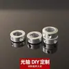 Eixo Óptico Kit de Materiais DIY Eixo Rígido Cromado Braçadeira Cruzada Braçadeira Paralela Anel de Fixação Acessórios de Chapa Acrílica
