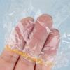 [Saco de Pó] Cordão Elástico com Elástico Durável Aba Encolhível Bolso com Aba Calças Pe Plástico Transparente Cordão Bolso com Aba Calças Saco de Pó