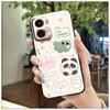 Para capa de celular MOTO G05/E15 textura jovem engraçada personalidade digital à prova de poeira animação fofo luxo