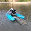 Balsa de Pesca con Red de Lanzamiento para Gato Marítimo de Espuma Sólida Plataforma de Yates de Pesca Cubo Flotante Tabla Flotante