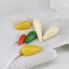 Brincos de gota d'água em resina, pingentes de gota d'água com furo reto e meio furo, acessórios de resina, materiais para brincos e joias de comércio exterior DIY
