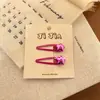 Pasador de Estrella de Cinco Puntas Brillante de Colores Estilo Coreano Pinza Lateral BB para Niños Pasador Básico Lindo Dulce Accesorio para el Cabello Versátil