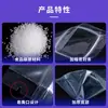 Bolsas Transparentes Escarchadas de Pie para Snacks, Frutas Deshidratadas, Té de Flores y Granos; Bolsas Espesadas Auto-Soportantes con Cierre de Cremallera Reutilizable