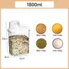 Contenedor de Almacenamiento de Granos en Lata Estilo Japonés para Uso Doméstico, a Prueba de Insectos, a Prueba de Humedad, Tarro Sellado para Almacenamiento de Harina, Caja de Almacenamiento de Arroz y Granos