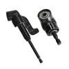 Adaptador de Ángulo Negro para Brocas de Taladro Eléctrico Destornillador, Adaptador de Ángulo de 105 Grados, Accesorio para Herramientas Eléctricas