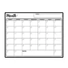 Pizarra magnética mensual transfronteriza, pegatina para nevera, bloc de notas de calendario borrable, impermeable, disponible en varios tamaños y personalizable