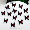 Nueva joyería para uñas con diseño de mariposa y camelia, luminosa, combinable con todo, con un toque de deseo puro, decoraciones para uñas de resina, joyería para uñas al por mayor