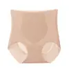 Ropa Interior Sin Costuras para Mujer, Roja Elástica de Cintura Alta Tallas Grandes Entrepierna Extendida Control de Abdomen Base Líquida Vanke Larga Mismo Estilo Ropa Interior
