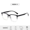 Óculos de Armação Lisa Estilo Novo para Meninas, Óculos Planos com Filtro de Luz Azul Tr90 Preto Masculino Quadrado Moda Simples Retrô