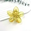 Novedad Pinza de Flor de Huevo Pinza de Pelo de Flor de Colores Retro Europea y Americana Pinza Lateral para Cabello de Mujer Pinza de Tiburón para Media Cabeza