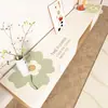 Alfombrilla para Mesa de Mueble de TV Mantel Largo Lujo Accesible Cuero de Gama Alta Patrón PVC Entrada Aparador Protección Superior de Encimera de Zapatero