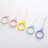 30*41 anel de silicone anel chaveiro corda para pendurar acessórios DIY feitos à mão anel corda para celular joia para bagagem pingente