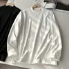 Ropa interior térmica base 199 Offline Otoño Invierno Estilo Japonés Hombres Doble Cara Fina DeRong Cuello Medio Alto Manga Larga Camiseta Sudadera