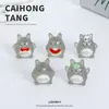 Micro Paisaje Dibujos Animados Textura Luminosa Totoro Adornos Accesorios para Joyería DIY Artesanía de Resina Adornos para Escritorio de Coche