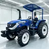 Trator agrícola tração nas quatro rodas Lovol 704-2S com capota, veículo de transporte multifuncional, cultivador rotativo