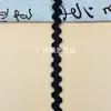 En Stock Venta Directa Estilo Étnico Encaje de Hilo Dorado y Plateado, Borde de Encaje Ondulado, Accesorios DIY de Alta Calidad para Ropa y Ropa de Muñecas