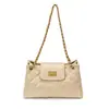 Bolso Cruzado Yaozi 2026 Otoño/Invierno Nuevo Bolso de Moda para Mujer Bolso Acolchado Bordado para el Hombro Bolso Cruzado con Cadena en el Hombro