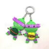 Película y Televisión Clásica Tortugas Ninja Mutantes Adolescentes Colgante de Silicona Periférico Llavero de Dibujos Animados Lindo de Tortugas Ninja