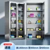 Gabinete Bajo de Acero Inoxidable 304 Archivero de Oficina Gabinete de Almacenamiento para Exteriores con Cajón con Cerradura Gabinete de Almacenamiento de Herramientas para Garaje