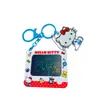 Llavero Colgante Dibujo Graffiti Auténtico Sanrio Hello Kitty Gato Kt Pareja Llavero Bolso Regalo