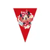 Amazon Casa do Mickey Mouse Mickey e Minnie Bandeirola Bandeira Universal Decoração de Festa Bandeira de Puxar Bandeira