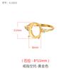 Anel estilo japonês de luxo leve suporte vazio para homens e mulheres design de nicho estilo frio ins alta qualidade anel de jade de cera de abelha incrustado suporte