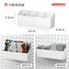 Tablero de Pegboard de Almacenamiento DIY Montado en Pared Sin Taladro Organizador de Escritorio Estante Soporte para Auriculares de Dormitorio Ganchos de Almacenamiento Accesorios