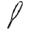 Funda Tática de Paracord Multifuncional de Ponto Único Pistola de Água Alça Cruzada de Ponto Duplo para Arma Correia de Arma para Exterior