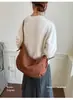 Bolso de Felpa de Gamuza de Alta Gama Plegado para Mujer 2026 Nuevo Otoño Gran Capacidad Bolso de Hombro Único Bolso de Mano Retro para el Trabajo