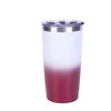 Cross-border 20oz spray plástico carro copo cerveja gelo copo 304 aço inoxidável dupla camada carro copo térmico fábrica de comércio exterior
