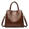 Bolsa Tote Transversal Grande Capacidade Outono/Inverno 2026 Moda Retro Minimalista Bolsa de Ombro Único Sob o Braço Bolsa Simples Casual para o Dia a Dia