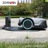 Cortacésped Autopropulsado Tipo R1000 con Detección de Obstáculos, Máquina Autopropulsada de Recorte para Zonas de Villa, Robot Cortacésped GPS