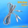 Fio de instrumento de fisioterapia de agulha de 2 mm fio de eletrodo de tração DC3.5 pino acessórios de fio elétrico fio de eletroacupuntura um em dois