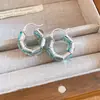 Brillante Luz de Estrella~Aretes Cuadrados de Circonita Súper Brillantes, Únicos y Elegantes, Versátiles para el Trabajo, Lujo Ligero con un Toque de Alta Gama