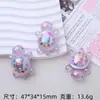 Nuevos Accesorios para Pendientes de Resina DIY de Tortuga Galvanizada que Brillan en la Oscuridad Caja Ciega Bolsa Ciega