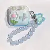 Para funda de auriculares LP40Pro/LP40S carcasa blanda de dibujos animados ht38/pro6 Bluetooth inalámbrico pulsera con colgante DIY